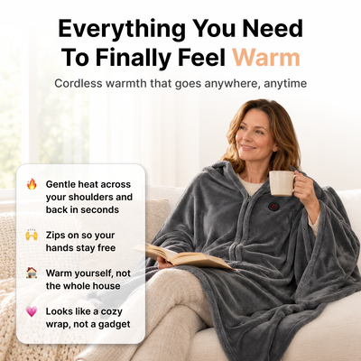 Wearable Heated Blanket