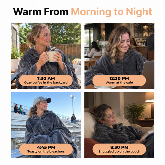 Wearable Heated Blanket