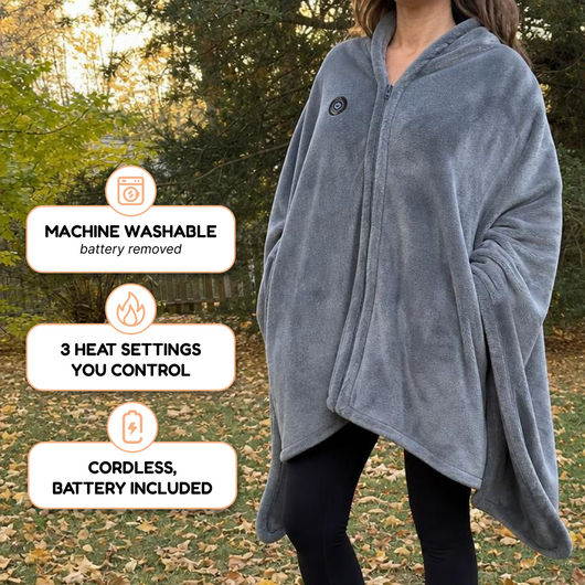 Wearable Heated Blanket